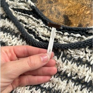 Free people open knit sweater
